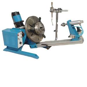 Plato giratorio de soldadura BY-100 de 50kg con posicionador de soldadura de agarre automático de 100kg, mesa giratoria <span class=keywords><strong>Ideal</strong></span> para líneas de molino de tubos - Product Image 5