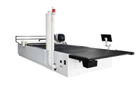 Machine de découpe automatique de tissus CNC à haute efficacité ZHICHENG pour l'industrie du vêtement, t-shirts, pantalons, vestes, jeans