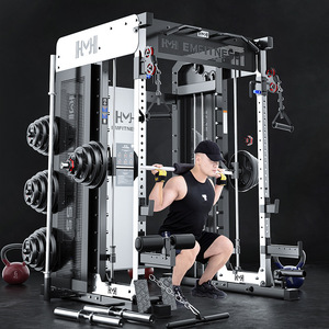 Équipement de fitness multifonctionnel : Machine Smith et rack de squat à câbles croisés pour l'entraînement de force TK28-EM996A - Product Image 6