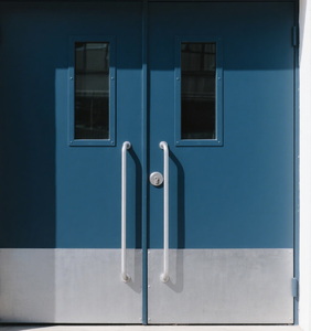 <span class=keywords><strong>Puerta</strong></span> Doble <span class=keywords><strong>de</strong></span> Acero para Hospital con Ventana <span class=keywords><strong>de</strong></span> Vidrio y Placa <span class=keywords><strong>de</strong></span> Acero Inoxidable - Hermética - Product Image 3