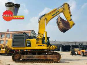 Komatsu รถขุดตีนตะขาบ PC800 2022รุ่น80ตันสภาพสมบูรณ์มือสองพร้อมปั๊มเกียร์ส่วนประกอบหลัก - Product Image 2