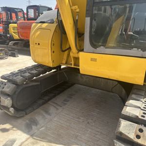 Precio de fábrica usado de segunda mano Komatsu PC78US Zero Tailness Crawler Mini excavadora Motor original 7 toneladas multifunción - Product Image 4