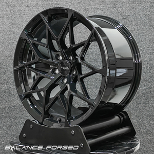 Cerchi Forgiati Personalizzati Neri Stile OEM <span class=keywords><strong>BMW</strong></span> <span class=keywords><strong>18</strong></span> 19 20 21 22 Pollici 5x120 5x114.3 5x112 per <span class=keywords><strong>BMW</strong></span> M2 M3 M4 G80 G82 G87 - Product Image 2