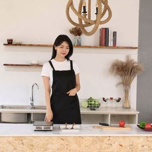 Tablier de travail personnalisé avec logo, imperméable, imprimé sur mesure, résistant à l'huile, sans lavage, pour cuisine, cuisson, barbecue, chef, barista - Product Image 5