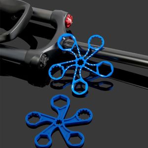 Outils <span class=keywords><strong>de</strong></span> fourche avant <span class=keywords><strong>de</strong></span> vélo 6-en-1 8t/12t 24/26/27/28/30/32mm clé à capuchon <span class=keywords><strong>de</strong></span> vélo <span class=keywords><strong>de</strong></span> montagne en aluminium outils d'installation et <span class=keywords><strong>de</strong></span> réparation - Product Image 3