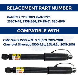 Amortiguador trasero LUFT MEISTER Magnetic Ride Control para Chevrolet Silverado GMC Sierra 1500 4.3L 5.3L 6.2L 2015-2018 84178213 - Product Image 2