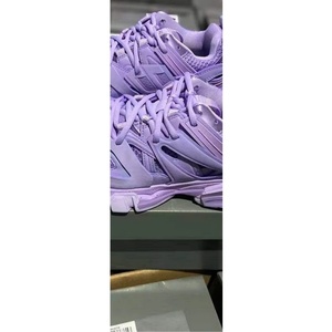 Chaussures de marche pour femmes, violettes, respirantes, à semelles épaisses, chaussures décontractées tendance, marque de luxe haut de gamme, chaussures pour hommes - Product Image 2