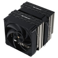 COOLLEO Etian P60TP V2 Deux Tours 6 Caloducs TDP 275W Refroidisseur D'air CPU Refroidissement LGA 115X/1200/1700/1851 pour Ordinateur Gaming AMD