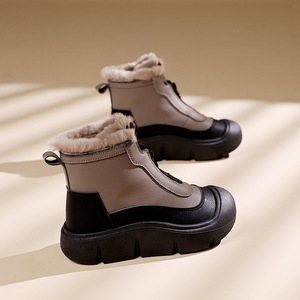 <span class=keywords><strong>Stivali</strong></span> <span class=keywords><strong>con</strong></span> suola spessa <span class=keywords><strong>con</strong></span> <span class=keywords><strong>cerniera</strong></span> frontale alla moda 2024 <span class=keywords><strong>stivali</strong></span> invernali in cotone da neve per le donne <span class=keywords><strong>con</strong></span> scarpe alte calde e felpate da donna - Product Image 4