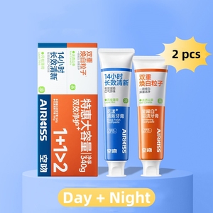 Tươi Bạc Hà Thảo Dược Than Kem Đánh Răng Unisex Làm Trắng Và Deyellowing Chăm Sóc Răng Miệng Gia Đình Gói Với Axit Amin - Product Image 4