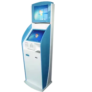 Toptan Self servis interaktif Kiosk fiyatlandırma nakit mevduat Atm makineleri mevduat makine sikke fatura ödeme Kiosk ile lowprice