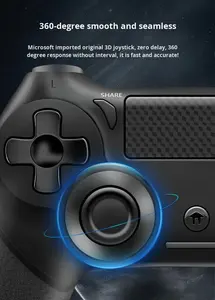 Control Inalámbrico <span class=keywords><strong>para</strong></span> <span class=keywords><strong>Juegos</strong></span> P4 Más Vendido, con Vibración <span class=keywords><strong>de</strong></span> Seis Ejes y Luces <span class=keywords><strong>de</strong></span> Conectividad <span class=keywords><strong>para</strong></span> P4/PS/<span class=keywords><strong>PC</strong></span> - Product Image 4