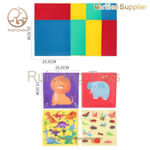 Livre en tissu éducatif, doux, à fort contraste, froissé, jouets sensoriels pour le développement des nourrissons, peluche, boîte à mouchoirs pour bébés - Product Image 4