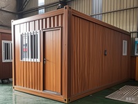 Maison conteneur préfabriquée moderne pour jardin, salle de sport, studio, bureau, abri extérieur préfabriqué pour usage commercial