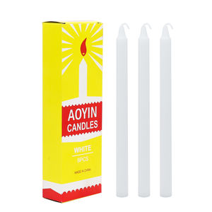 Cera <span class=keywords><strong>de</strong></span> Parafina al por Mayor, Paquete <span class=keywords><strong>de</strong></span> 8 Cajas, 20g, Velas Blancas en Barra <span class=keywords><strong>de</strong></span> Guinea para Uso Religioso y Navideño, Marca AOYIN - Product Image 2