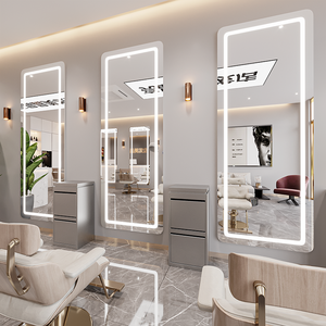 <span class=keywords><strong>Specchio</strong></span> LED Decorativo Moderno su Misura per Salone di Bellezza, Spazi Commerciali, Parrucchieri e Studi di Trucco - Product Image 3