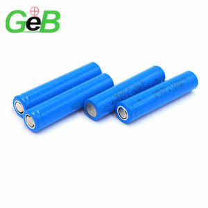 Geb מפעל 1100mah 14650 <span class=keywords><strong>3.7v</strong></span> ליתיום נטענת 14500 18500 16500 <span class=keywords><strong>14430</strong></span> תא 18650 l-<span class=keywords><strong>ion</strong></span> עבור מצלמת לפיד כוח - Product Image 5
