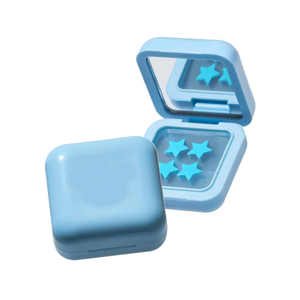 Patchs hydrocolloïdes anti-acné et anti-boutons bio blanchissants avec boîte miroir, végétaliens, <span class=keywords><strong>4</strong></span> patchs pour tous types de peau - Product Image 5