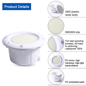 Projecteur LED submersible 12V 18W pour <span class=keywords><strong>piscine</strong></span>, RVBW, rempli de résine, étanche IP68 - Product Image 4