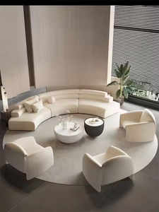 C-förmiges Wohnzimmer-Schnittsofa-Set – Moderne Luxus-Sofamöbel - Product Image 4