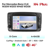 Écran audio de voiture MEKEDE H2, écran de voiture, Car-play, multimédia, DVD, navigation pour Mercedes Benz CLK W209 W203 W463 W208