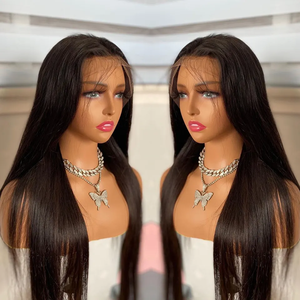 Perruques Lace Front en Cheveux Humains Bruts Vietnamiens pour Femmes, Lisses comme des Baguettes, 30 <span class=keywords><strong>32</strong></span> 34 36 38 40 42 50 Pouces, Sdd Vietnam, Perruque de 40 Pouces en Cheveux Humains - Product Image 6