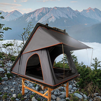 Meilleures ventes Tente de toit de camping en plein air tente de toit à coque dure tente de toit en aluminium pour SUV accessoires étanches 4x4