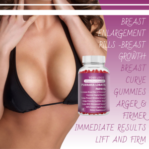 Suplemento para Cuidado dos Seios Gomas para Aumento dos Seios Levantamento e Firmamento Natural de Seios Pílulas de Aumento de Seios - Product Image 4