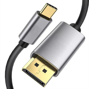 <span class=keywords><strong>C</strong></span>âble <span class=keywords><strong>USB</strong></span>-<span class=keywords><strong>C</strong></span> <span class=keywords><strong>vers</strong></span> <span class=keywords><strong>DisplayPort</strong></span> 7680x4320 Adaptateur HDTV 8K 30Hz 4K <span class=keywords><strong>144Hz</strong></span> - Product Image 1
