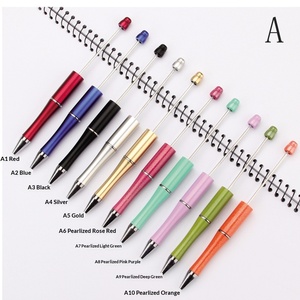 Bolígrafo <span class=keywords><strong>de</strong></span> Plástico y Metal con Cuentas, con Degradado <span class=keywords><strong>de</strong></span> Tres Colores, Creativo y Adorable, para Regalos Empresariales, Venta al por Mayor - Product Image 4