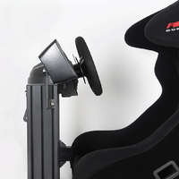 Support de siège en profilé aluminium pour haut-parleur de jeu de simulation de course