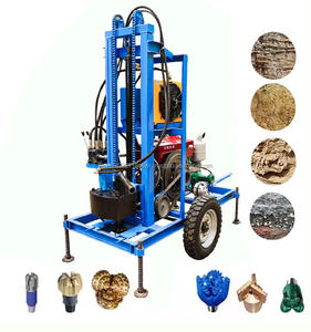 Plataforma de Perforación de Pozos de Agua Portátil, Totalmente Hidráulica, Diésel, de 22 HP y 100 m, Fabricada en China - Product Image 2