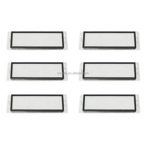 6 pièces filtre HEPA pour Xiaomi MI Robot aspirateur 2 <span class=keywords><strong>Roborock</strong></span> E20 E25 S50 S51 <span class=keywords><strong>T4</strong></span> P5 T6 T7 T7 PRO pièces d'aspirateur - Product Image 1
