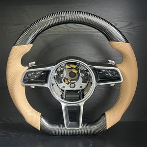 Volante in Fibra di Carbonio per Porsche 911 997 <span class=keywords><strong>Panamera</strong></span> 970 Macan - Product Image 2