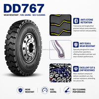 Neumático Radial de Acero para Camión Minero, Resistente a Cortes, Carga Pesada, Sin Cámara, 7.50R16LT 8.25R16LT 9.00R20, Reemplazo 14PR/16PR