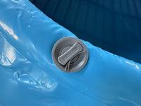 Réservoir d'eau souple en bâche PVC de 10 000 litres, réservoir de stockage d'eau pliable, vessie flexible gonflable, écologique, pour la lutte contre l'incendie