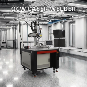 เครื่องเชื่อมเลเซอร์แบบจุด QCW สำหรับอุปกรณ์การแพทย์ รุ่นใหม่ คลื่นความถี่สูงแบบกึ่งต่อเนื่อง ระบายความร้อนด้วยน้ำ ระบบเชื่อมเลเซอร์แบบหุ่นยนต์หลายแกน - Product Image 2