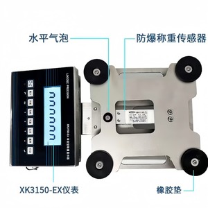Báscula de Plataforma a Prueba de Explosiones Langke LP7610, Acero Inoxidable, Instrumento XK3150EX, Uso en la Industria Química - Product Image 1