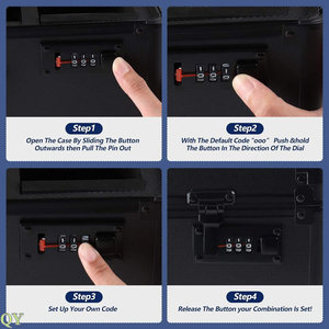 QY Luxury Graded Card <b>Storage</b> Case <b>Waterproof</b> Heavy Duty Slab Carrying <b>Box</b> Large Capacity Display Holder for Collectors - Product Image 6