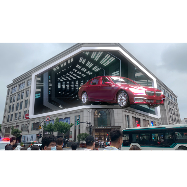TOPvision P3 Outdoor HD 3D LED Display Screen IP65 Waterproof Digital Signage Billboard for Large Advertising