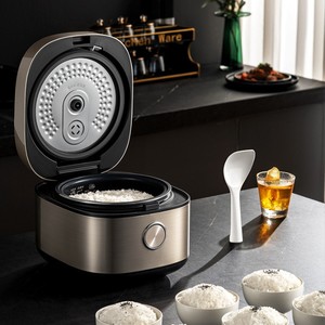 Olla Arrocera Midea de 4L, de Acero Inoxidable, Forma de Tambor, Cocción Rápida, Temporizador Inteligente, Multifuncional, para Uso en el Hogar y Dormitorios - Product Image 2