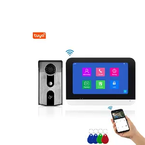 Kualitas Tinggi Digital HD Tuya Smartlife Pintar Nirkabel Wifi Cincin Video Bel Interkom dengan Kamera Resolusi 1080P