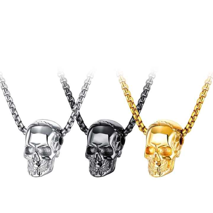 Wholesale Bohomoon Skull Pendant 