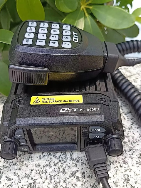 KT-8900D QYT UHF VHF Dual Band Mobile Radio 25W Mini Car Walkie Talkie Color Screen Two Way Radio L823