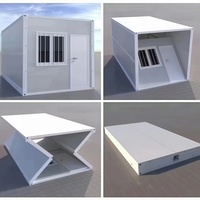 Maisons préfabriquées pliables modernes en kit, conteneurs modulaires, cabines, bureaux, chambres, prêtes à être expédiées