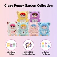 Gantungan Kunci Boneka Vinyl Mini Blind Box Bentuk Bola, Liontin Tas