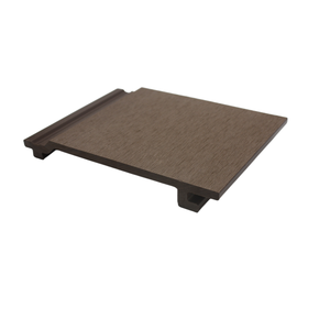 Imperméable à l'eau ignifuge haute résistance durable grain de bois WPC panneau mural léger parement en bois composite extérieur <span class=keywords><strong>pour</strong></span> <span class=keywords><strong>maison</strong></span> préfabriquée - Product Image 2