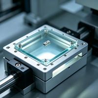 Plaque de verre optique pour équipement d'inspection visuelle de précision