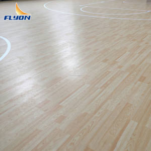 Suelo Deportivo para Cancha de Baloncesto Interior, Personalizable en Tamaño y Color, Ecológico, con Absorción de Impactos, Resistente al Desgaste, Fácil Instalación, Vinilo - Product Image 2