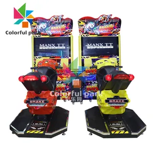 Arcade Super Bike Race Manx TT 2d Simulator Motor Games Parts Kits Racing Game Motorcycle Driving Coin Operated Game